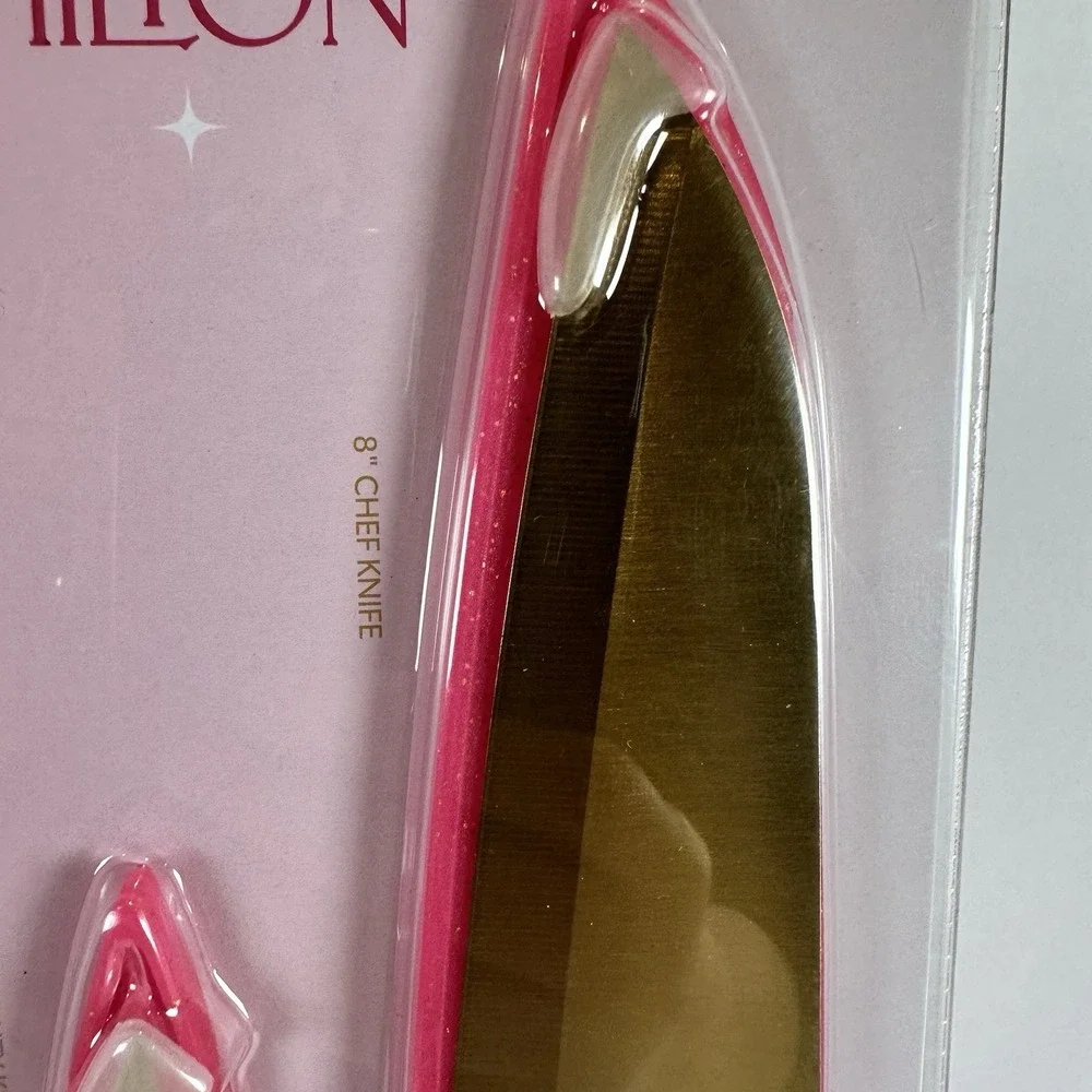 Paris Hilton Pink Knife Set 3 Pc Cutlery Set Glam Kitchen Kawaii